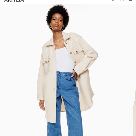 Aritzia Jackets & Blazers - Aritzia Ganna Jacket Long